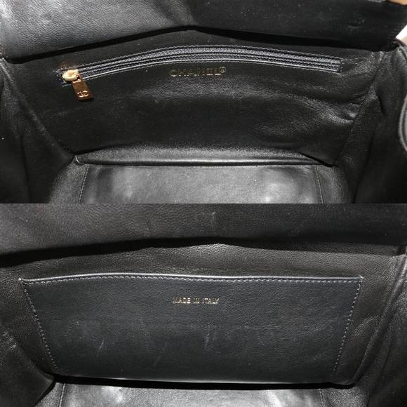 Chanel Caviar Skin Matelasse Chain Shoulder Tote Bag - Picture 9 of 9